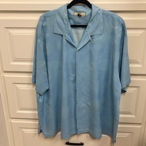 Tommy Bahama 2XL silk shirt, like new